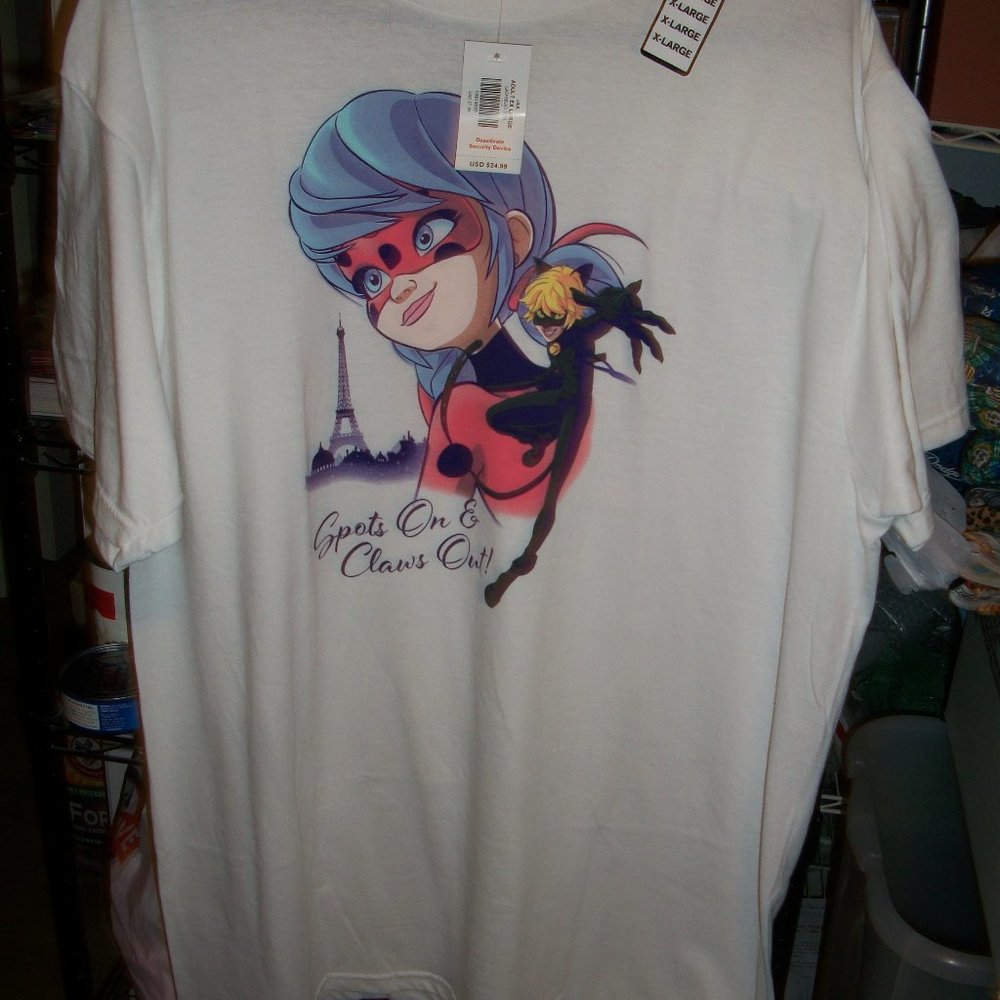 X Large Miraculous Short Sleeve Shirt-NWT